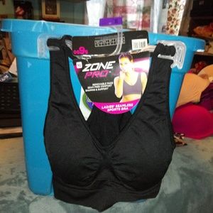Zone Pro Sports Bra Black Size XL